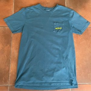 Blue Active Ride Shop tshirt